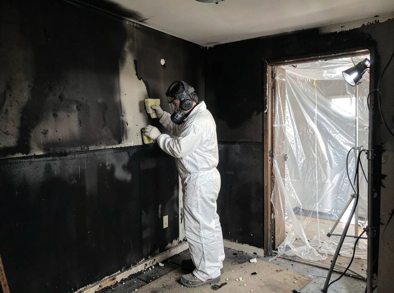 Fire Damage Restoration company in Lower Peach Tree, AL